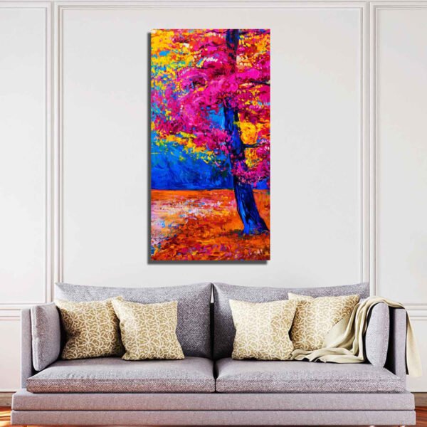 Beautiful Autumn Season Colorful Trees Canvas