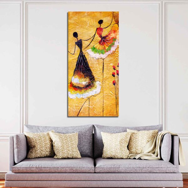 Beautiful Ballerina Ballet Dancer Design Canvas