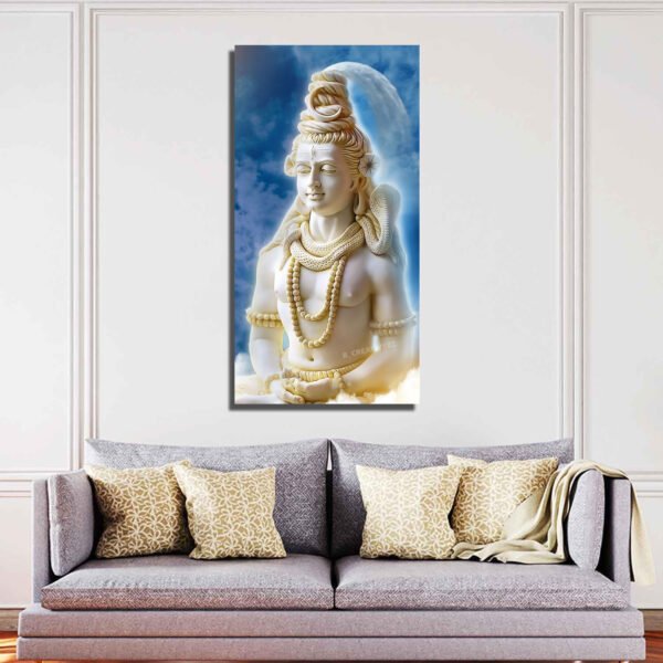 Beautiful Lord Shiva Canvas