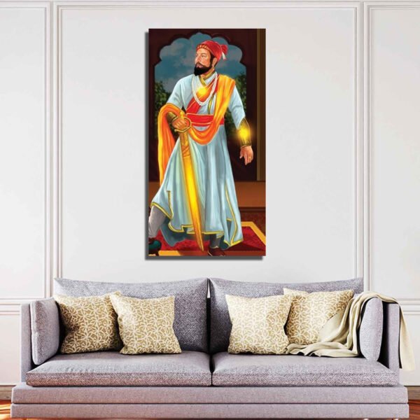 Beautiful Chhatrapati Shivaji Maharaj Canvas