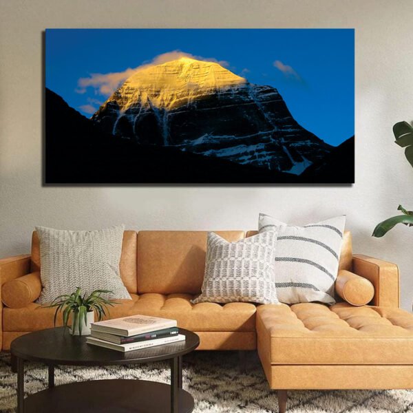 Mount Kailash Canvas Wall Painting