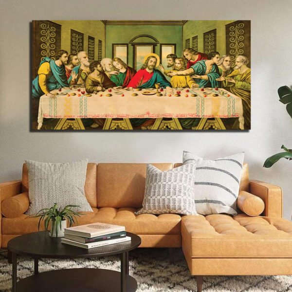 The Last Supper Canvas Wall Painting