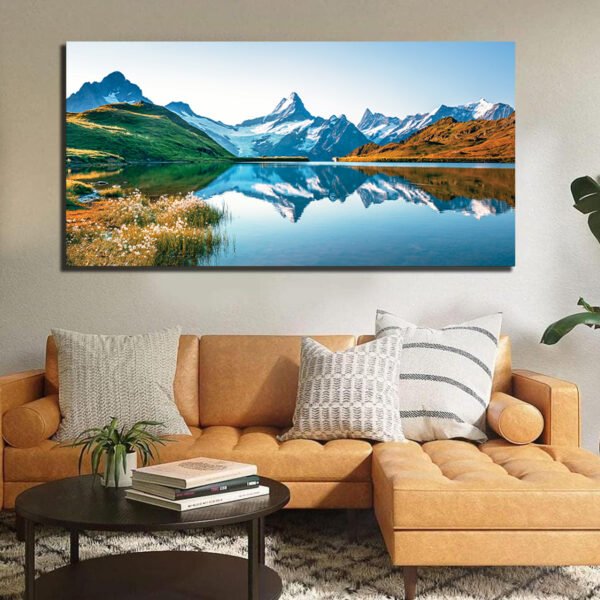 Bachalpsee lake Canvas Wall Painting