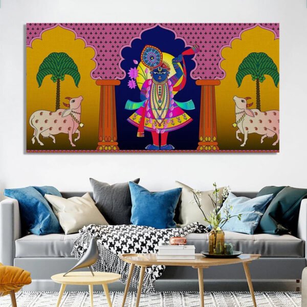 Beautiful Pichwai painting Canvas