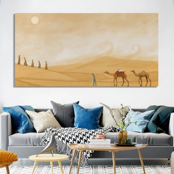 Beautiful Desert of Rajasthan canvas